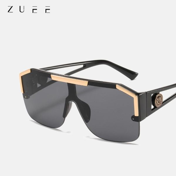 sunglasses zuee 2021 shield men women fashion color lens alloy frame rectangle brand designer uv400, White;black
sunglasses zuee 2021 shield men women fashion color lens alloy frame rectangle brand designer uv400, White;black