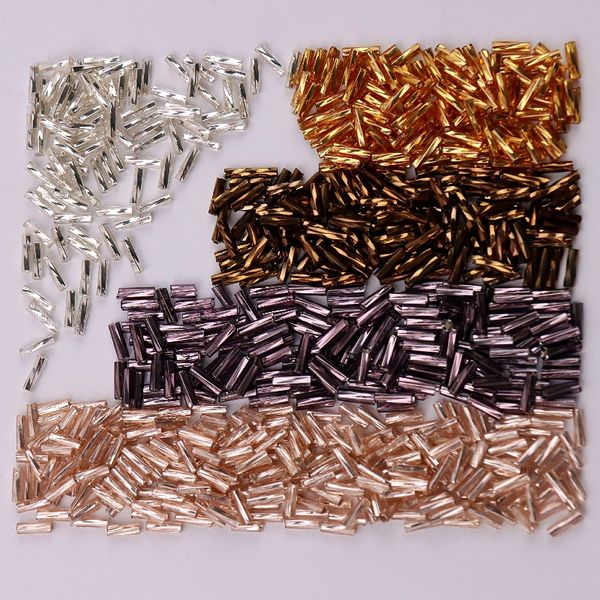 300pcs helical seedbeads 11/0 tube bead 2x6mm twist bugles glass seed beads for diy bracelet jewelry dress making 25 colors
300pcs helical seedbeads 11/0 tube bead 2x6mm twist bugles glass seed beads for diy bracelet jewelry dress making 25 colors