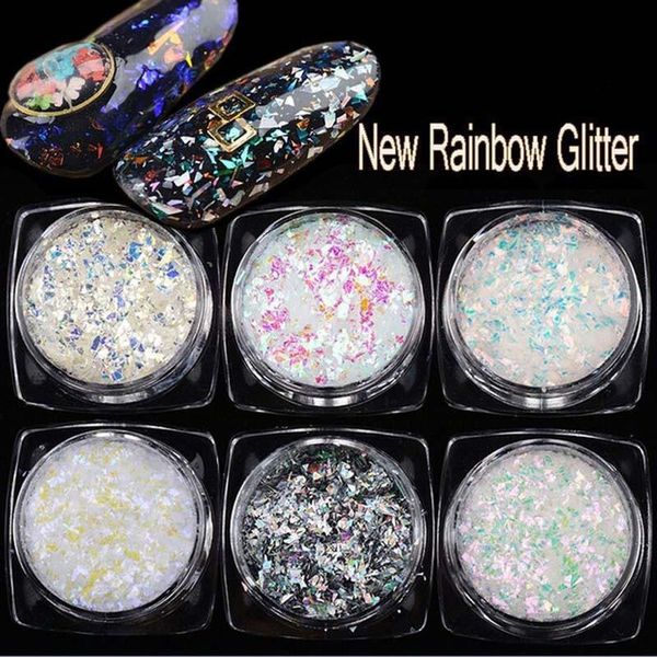 nail glitter 6 boxes/lot rainbow sequins holographic powder dazzling art flakes for diy glitters 2g, Silver;gold
nail glitter 6 boxes/lot rainbow sequins holographic powder dazzling art flakes for diy glitters 2g, Silver;gold