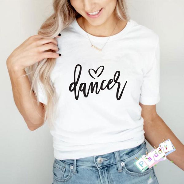 women's t-shirt t-shirts heart dancer personalize women fashion letter print dancing shirt summer cotton clothes dance lover casual sho, White
women's t-shirt t-shirts heart dancer personalize women fashion letter print dancing shirt summer cotton clothes dance lover casual sho, White