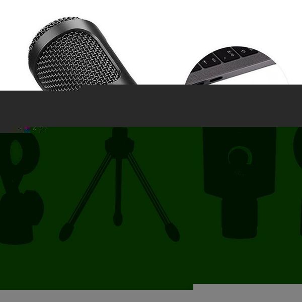 usb condenser microphone set portable live broadcast k song computer recording microphone support for ps4 games black
usb condenser microphone set portable live broadcast k song computer recording microphone support for ps4 games black