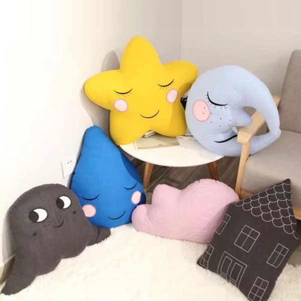 pillow cotton cloud moon house star cushion nordic decorative cushions for sofa home chair bedroom living room decoration po props
pillow cotton cloud moon house star cushion nordic decorative cushions for sofa home chair bedroom living room decoration po props