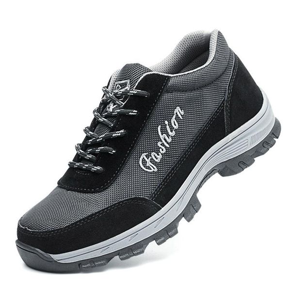 boots plus size men fashion breathable steel toe caps working safety shoes building site worker security protective footwear man, Black
boots plus size men fashion breathable steel toe caps working safety shoes building site worker security protective footwear man, Black
