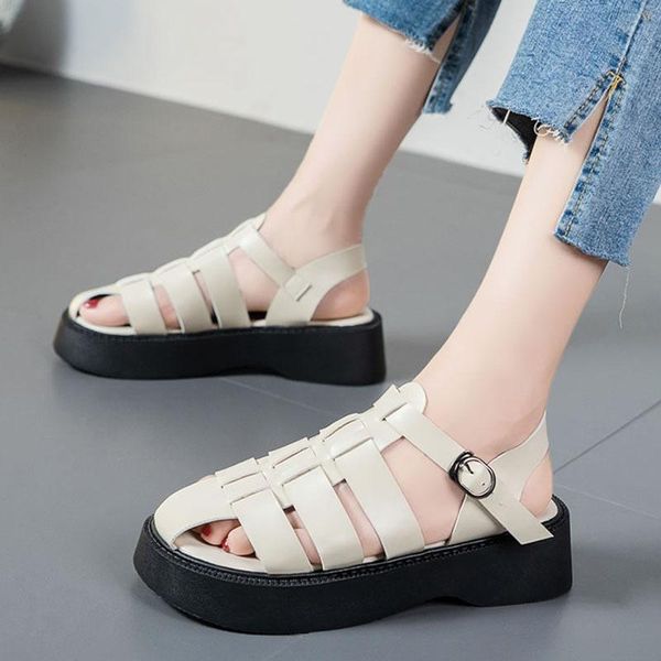 sandals fashion hollow out platform women summer peep toe strap med heels gladiator woman 2021 comfortable walking shoes, Black
sandals fashion hollow out platform women summer peep toe strap med heels gladiator woman 2021 comfortable walking shoes, Black
