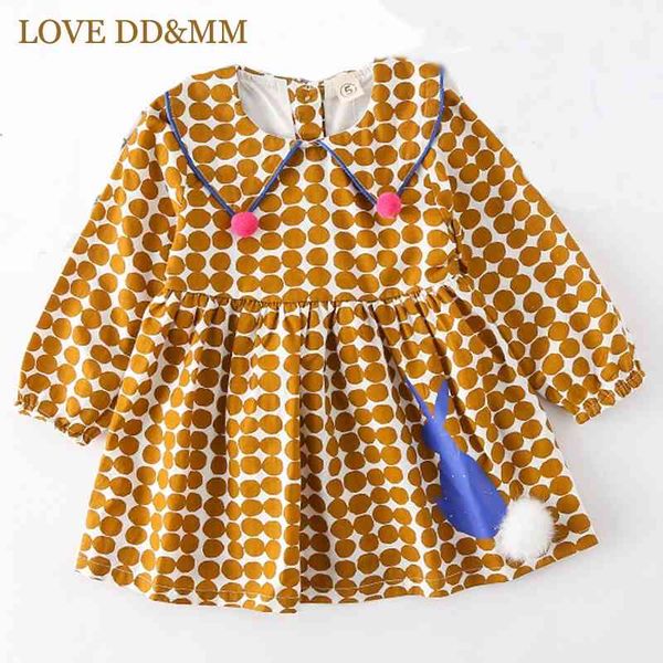 love dd&mm girls dress children wear dress dot dovely rabbit long sleeves princess dress for girls 210715, Red;yellow
love dd&mm girls dress children wear dress dot dovely rabbit long sleeves princess dress for girls 210715, Red;yellow