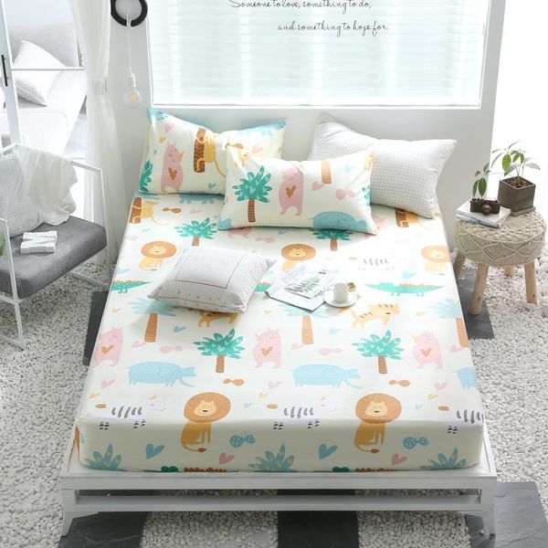 sheets & sets ( on the product)1pcs 100%cotton printed fitted sheet mattress cover four corners with elastic band bed sheet(no cases)
sheets & sets ( on the product)1pcs 100%cotton printed fitted sheet mattress cover four corners with elastic band bed sheet(no cases)