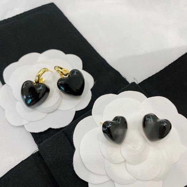 stud brand fashion resin jewelry gold color earrings black heart crystal luxury cute lovely beautiful, Golden;silver
stud brand fashion resin jewelry gold color earrings black heart crystal luxury cute lovely beautiful, Golden;silver