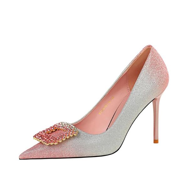 dress shoes women pumps sequin gradient high heels 10cm stilettos ladies pointed toe square buckle crystal wedding party, Black
dress shoes women pumps sequin gradient high heels 10cm stilettos ladies pointed toe square buckle crystal wedding party, Black
