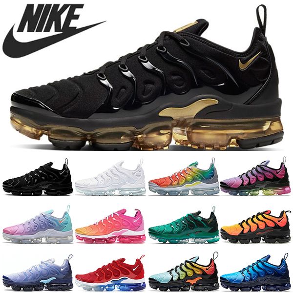 nike air vapormax plus tn men women running shoes black white bleached aqua rainbow p blue psychic pink sunet blizzard trainers sports sneak
nike air vapormax plus tn men women running shoes black white bleached aqua rainbow p blue psychic pink sunet blizzard trainers sports sneak