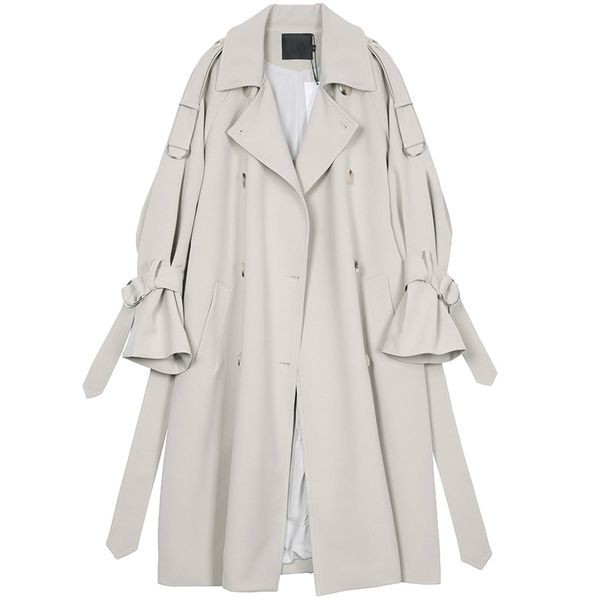 lautaro long trench coat for women raglan sleeve double breasted women clothes korean fashion loose plus size overcoat 7xl 201103, Tan;black
lautaro long trench coat for women raglan sleeve double breasted women clothes korean fashion loose plus size overcoat 7xl 201103, Tan;black