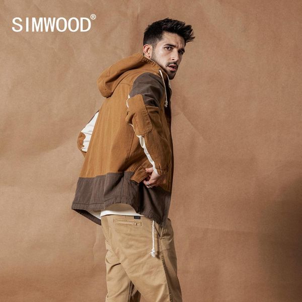 2021 hooded patchwork contrast color jackets men vintage 100% cotton outerwear plus size spring winter new field coats 980586 hffa, Black;brown
2021 hooded patchwork contrast color jackets men vintage 100% cotton outerwear plus size spring winter new field coats 980586 hffa, Black;brown
