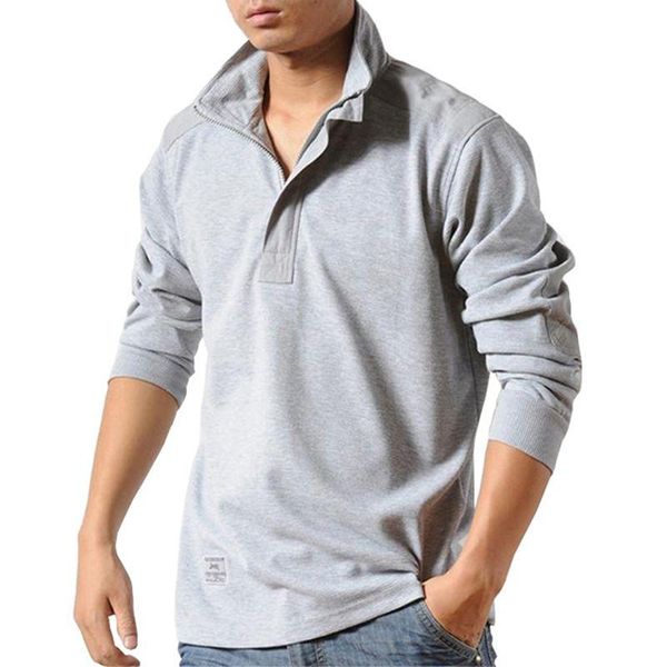 men's casual shirts males fashion zipper cotton spring long sleeve solid color business autumn clothing tactical, White;black
men's casual shirts males fashion zipper cotton spring long sleeve solid color business autumn clothing tactical, White;black
