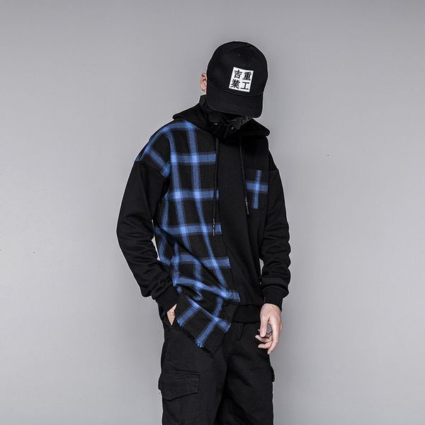 2021 new nova queda longo-solto xadrez estilo casual escuro hoodie com capuz de algodo masculino tx7v, Black
2021 new nova queda longo-solto xadrez estilo casual escuro hoodie com capuz de algodo masculino tx7v, Black