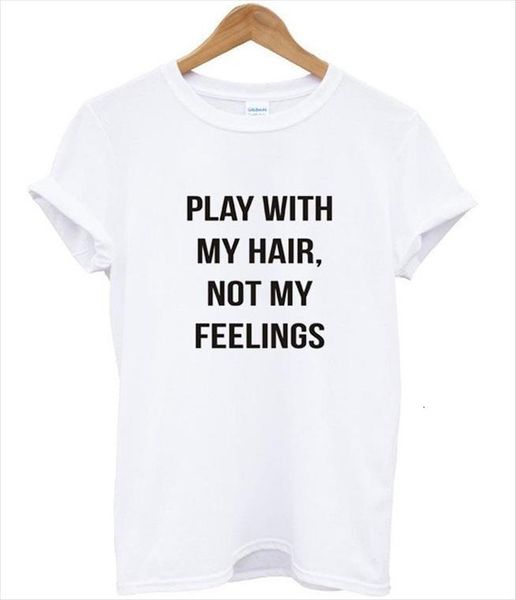 play with my hair womens t shirt not feeling letters print cotton casual for lady tee hipster drop ship, White
play with my hair womens t shirt not feeling letters print cotton casual for lady tee hipster drop ship, White