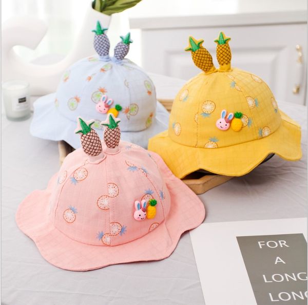 2021 lovely giraffe rabbit summer baby hat infant baby girl boy sun hat cotton kids hat beach bucket cap toddler enfant bonnet 5-24m, Yellow
2021 lovely giraffe rabbit summer baby hat infant baby girl boy sun hat cotton kids hat beach bucket cap toddler enfant bonnet 5-24m, Yellow
