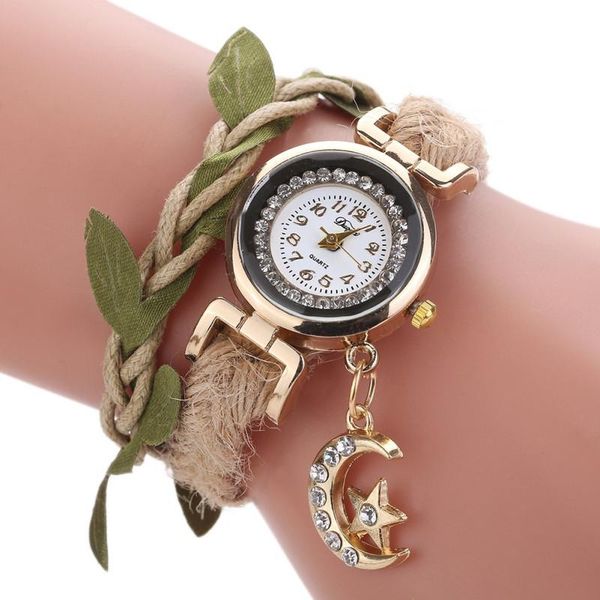 wristwatches women quartz wrist female casual bracelet rhinestone pendant watch clock relogio feminino, Slivery;brown
wristwatches women quartz wrist female casual bracelet rhinestone pendant watch clock relogio feminino, Slivery;brown