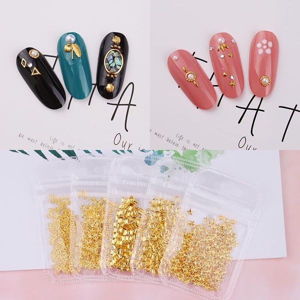 nail art decorations 500-200pcs/pack metal rivets charms 3d accessory star + moon multi-size 31-shape studs diy, Silver;gold
nail art decorations 500-200pcs/pack metal rivets charms 3d accessory star + moon multi-size 31-shape studs diy, Silver;gold