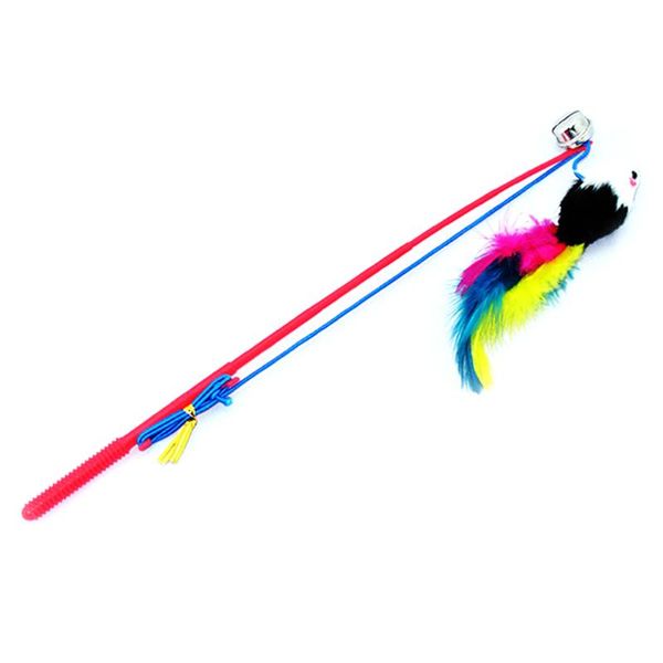 cat toys training small bell kitten plastic home practical pet supplies interactive play artificial feather funny teaser
cat toys training small bell kitten plastic home practical pet supplies interactive play artificial feather funny teaser