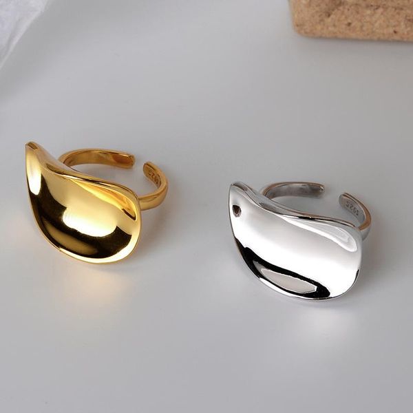 cluster rings leouerry 925 sterling silver irregular exaggeration minimalist glossy wide finger for women jewelry gifts, Golden;silver
cluster rings leouerry 925 sterling silver irregular exaggeration minimalist glossy wide finger for women jewelry gifts, Golden;silver