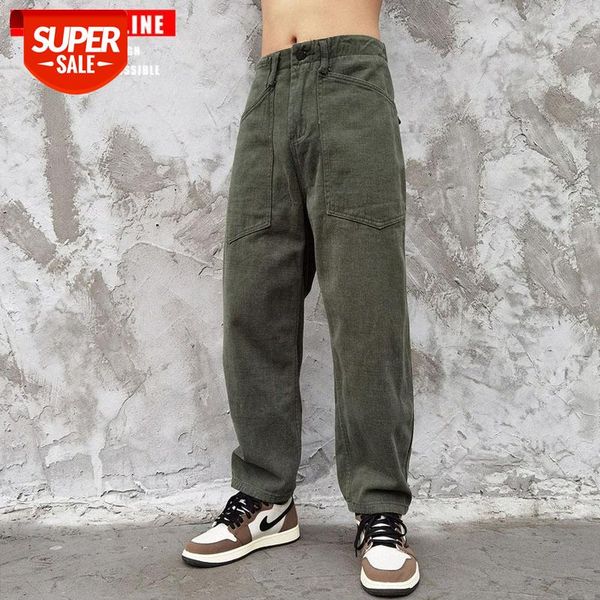 tkpa harajuku brushed and washed loose straight casual pants men japanese retro solid color all-match overalls #jn23, Black
tkpa harajuku brushed and washed loose straight casual pants men japanese retro solid color all-match overalls #jn23, Black
