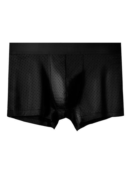 men men's with mesh air transparency fish ice silk antibacterial comfortable underwear wholesale and adapted, Black;white
men men's with mesh air transparency fish ice silk antibacterial comfortable underwear wholesale and adapted, Black;white