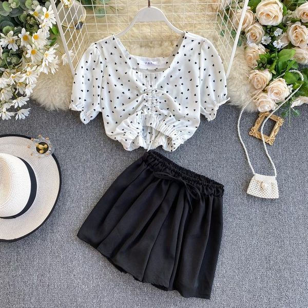 two piece dress short sleeve crop and pants women outfits summer 2021 fashion ladies causal suits set korean clothes, White
two piece dress short sleeve crop and pants women outfits summer 2021 fashion ladies causal suits set korean clothes, White