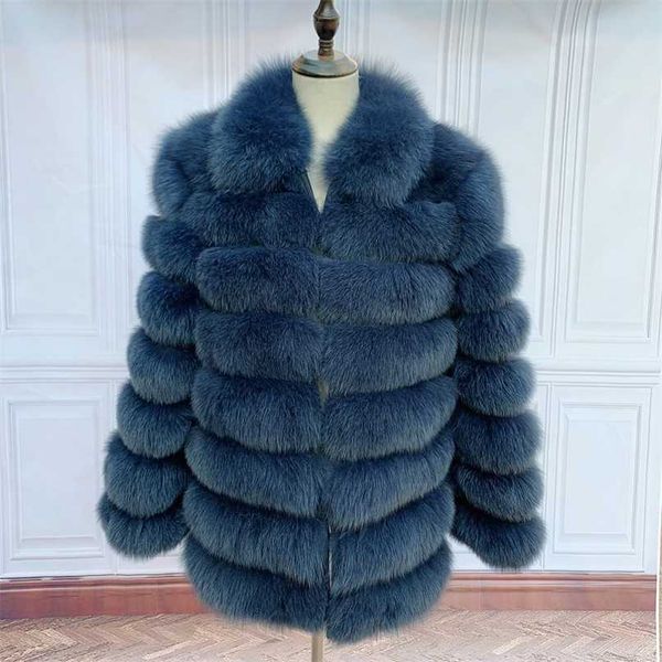 women real fur coat jacket overcoat standing collar lady fashion winter warm genuine coats outwear 211220, Black
women real fur coat jacket overcoat standing collar lady fashion winter warm genuine coats outwear 211220, Black