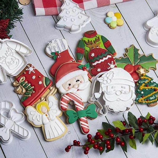 Baking Moulds 2022 Santa Biscuit Mould Plastic Holiday Cookie Mold 3d G8m1 
Baking Moulds 2022 Santa Biscuit Mould Plastic Holiday Cookie Mold 3d G8m1
