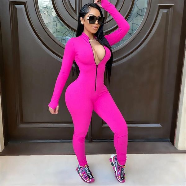 workout active wear sporty womens jumpsuits long sleeve fitness print zipper up one piece outfits womenwear, Black;white
workout active wear sporty womens jumpsuits long sleeve fitness print zipper up one piece outfits womenwear, Black;white