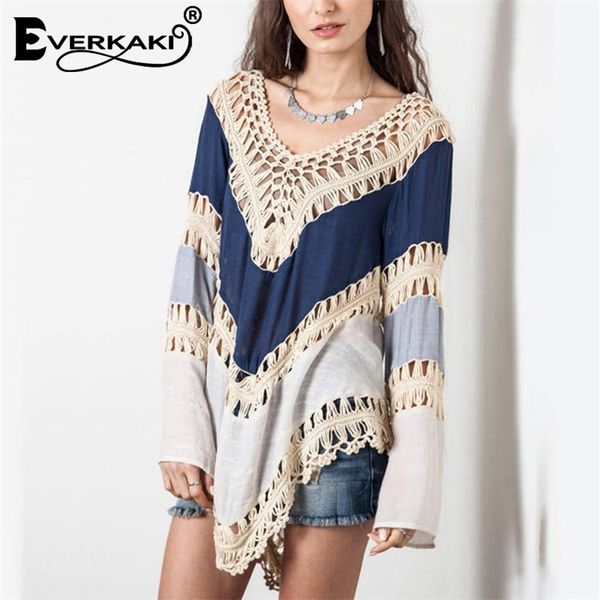 everkaki boho hollow out patchwork blouses women shirts plus size long sleeve loose bohemian blouse female spring 210719, White
everkaki boho hollow out patchwork blouses women shirts plus size long sleeve loose bohemian blouse female spring 210719, White