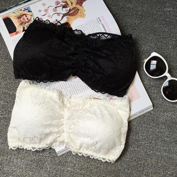 bustiers & corsets women's cut out strapless tube padded cross back lace crop bra women underwear, Black;white
bustiers & corsets women's cut out strapless tube padded cross back lace crop bra women underwear, Black;white