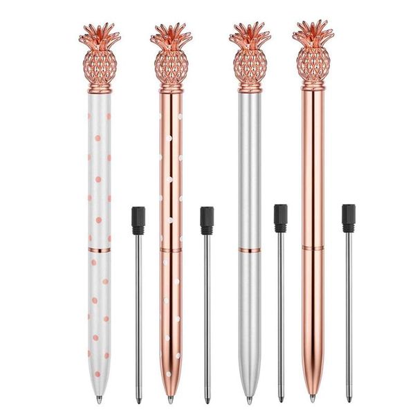 ballpoint pens pineapple cute pens, rose gold metal pen, white, silver office supplies and school desk accessories, fancy nice g, Blue;orange
ballpoint pens pineapple cute pens, rose gold metal pen, white, silver office supplies and school desk accessories, fancy nice g, Blue;orange