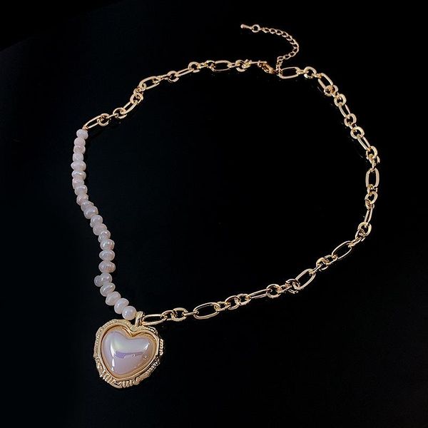 pendant necklaces ins trendy elegance beautiful pearls heart shape gold color chain necklace for women fashion jewelry gift, Silver
pendant necklaces ins trendy elegance beautiful pearls heart shape gold color chain necklace for women fashion jewelry gift, Silver