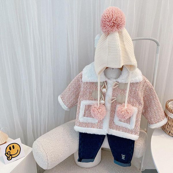 jackets winter warm children kids lapel collar plaid print thicken fleece girls princess party outerwear coats casaco, Blue;gray
jackets winter warm children kids lapel collar plaid print thicken fleece girls princess party outerwear coats casaco, Blue;gray