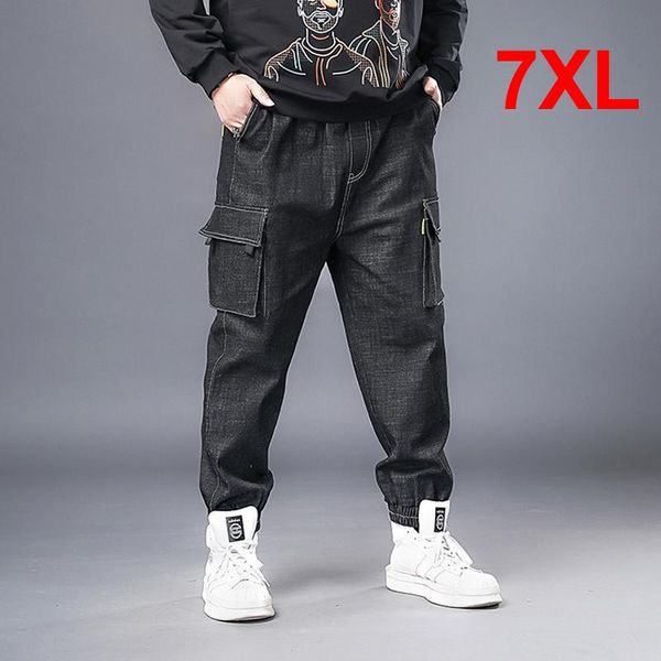men's jeans black baggy men big size denim pant fashion harajuku skateboard cargo pants male plus 7xl pocket ha022, Blue
men's jeans black baggy men big size denim pant fashion harajuku skateboard cargo pants male plus 7xl pocket ha022, Blue