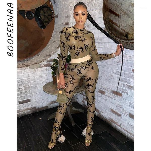 animal print sheer mesh two piece outfits for women matching sets club jumpsuit 2 pants set c85-cb19 women's tracksuits, Gray
animal print sheer mesh two piece outfits for women matching sets club jumpsuit 2 pants set c85-cb19 women's tracksuits, Gray
