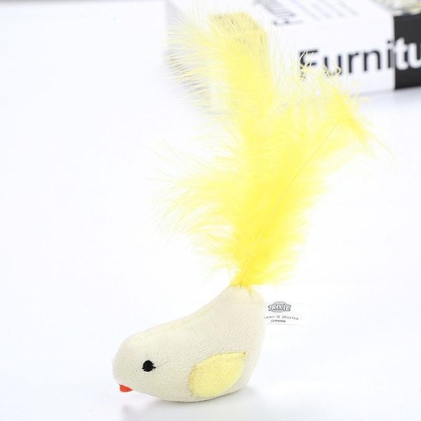 cat toys 2021 creative cute candy color feather bird catch pet training interactive toy supplies
cat toys 2021 creative cute candy color feather bird catch pet training interactive toy supplies