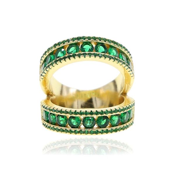 wedding rings double circle green clear cz stackable finger ring for women fine gold color party band jewelry 2021, Slivery;golden
wedding rings double circle green clear cz stackable finger ring for women fine gold color party band jewelry 2021, Slivery;golden