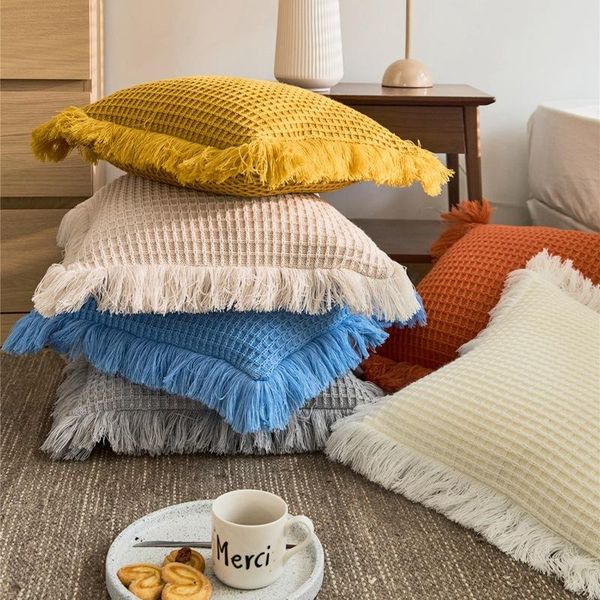 cushion/decorative pillow nordic tassel cushion cover cotton case handmade simplicity solid home decor pillowcase living room sofa decoratio
cushion/decorative pillow nordic tassel cushion cover cotton case handmade simplicity solid home decor pillowcase living room sofa decoratio