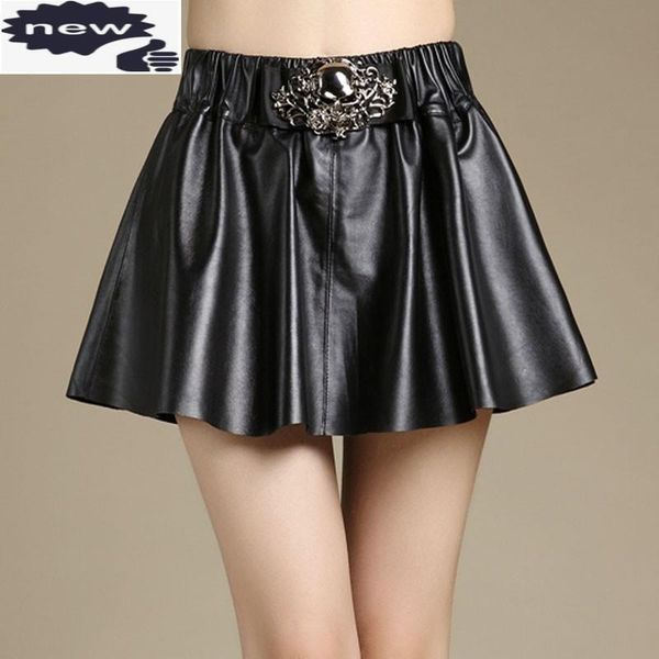 skirts women mini short elastic waist sheepskin real punk metal slim fit a line genuine leather skirt 4xl, Black
skirts women mini short elastic waist sheepskin real punk metal slim fit a line genuine leather skirt 4xl, Black