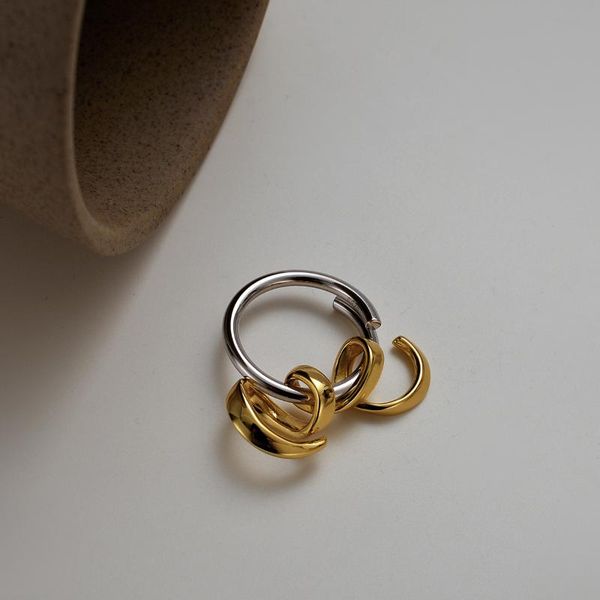 cluster rings japan simple niche handmade s925 sterling silver line winding ring female ins opening two-color index finger wholesale, Golden;silver
cluster rings japan simple niche handmade s925 sterling silver line winding ring female ins opening two-color index finger wholesale, Golden;silver