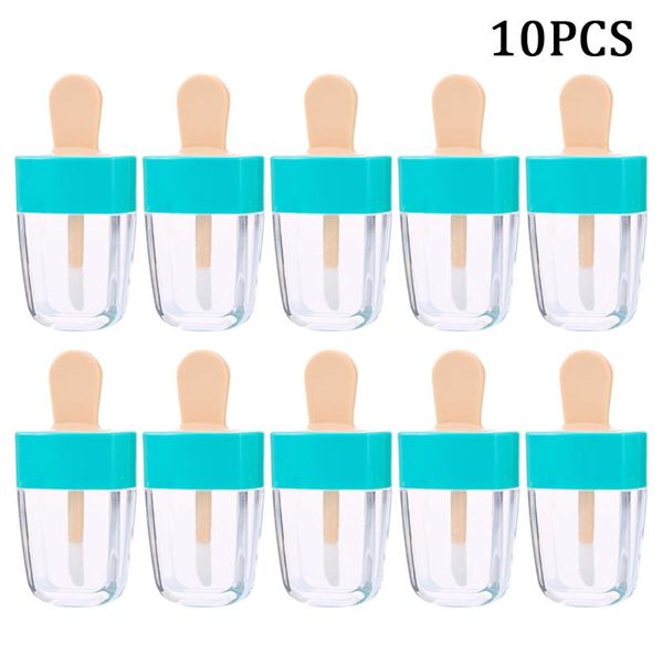 10 pcs/set lip gloss empty bottles ice cream shape lip glaze tube shell with lid diy lipstick bottle filling container
10 pcs/set lip gloss empty bottles ice cream shape lip glaze tube shell with lid diy lipstick bottle filling container