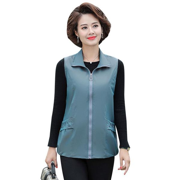 women's vests 5xl plus size vest work wear slim veste femme 2021 spring zipper casual waistcoat office lady sleeveless jacket coat, Black;white
women's vests 5xl plus size vest work wear slim veste femme 2021 spring zipper casual waistcoat office lady sleeveless jacket coat, Black;white