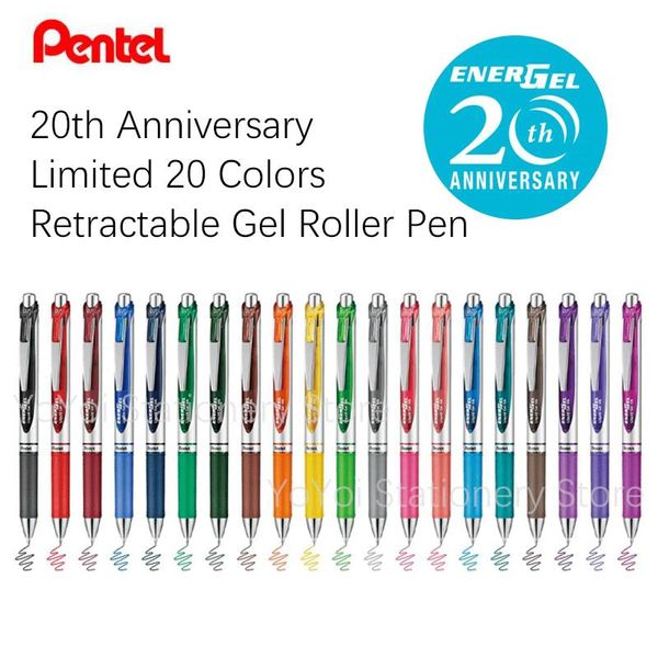 gel pens 1pc pental enelge limited retractable pen 20colors bln75z 0.5mm 20th anniversary japanese stationery school supplies
gel pens 1pc pental enelge limited retractable pen 20colors bln75z 0.5mm 20th anniversary japanese stationery school supplies