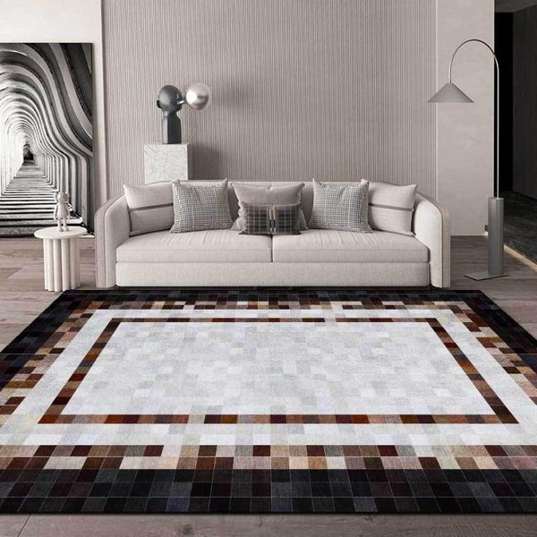 carpets 200*300cm fashion modern imitation leather pattern square frame brown black living room bedroom bedside carpet floor mat
carpets 200*300cm fashion modern imitation leather pattern square frame brown black living room bedroom bedside carpet floor mat