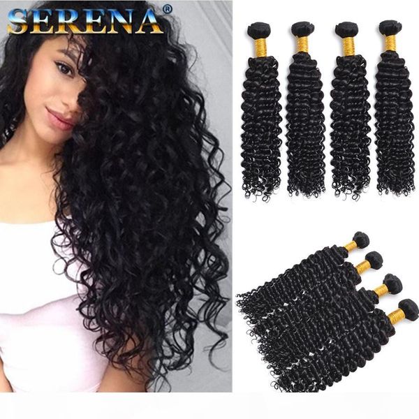 4pcs lot 8a brazilian loose deep wave virgin human hair extension loose curly hair weave weft dyeable mink wavy 30 inch hair bundles, Black
4pcs lot 8a brazilian loose deep wave virgin human hair extension loose curly hair weave weft dyeable mink wavy 30 inch hair bundles, Black