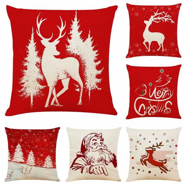 pillow case christmas decoration cushion cover cartoon santa claus elk printing party ball
pillow case christmas decoration cushion cover cartoon santa claus elk printing party ball