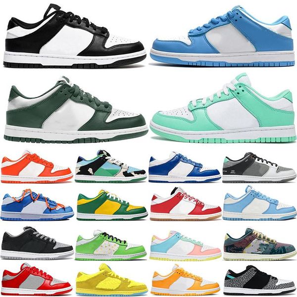 design chunky dunk sb kids running shoes boys girls low children leather sneakers yellow green blue pink bear toddler sports trainers walkin, Black