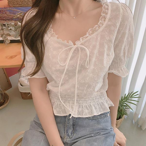 2021 simple blouse women v collar strap solid color blouses loose lantern sleeves shirt casual blusas mujer de moda, White
2021 simple blouse women v collar strap solid color blouses loose lantern sleeves shirt casual blusas mujer de moda, White