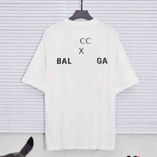 co-name european designer luxury cc balencaigas casual t-shirt fashion pure silk short sleeve back letter printing mens and womens couple lo, White;black
co-name european designer luxury cc balencaigas casual t-shirt fashion pure silk short sleeve back letter printing mens and womens couple lo, White;black